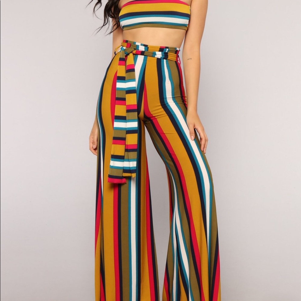 Mandalas Bay Stripe Set